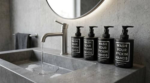 Rude Dude - Bad Never Smelled Sooo Good! WASH YOUR F*CKIN HANDS (4 pack) - Scent of Cleanliness