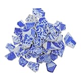 Style mixte traditionnel et moderne : Les motifs bleu et blanc combinent chinoise classique avec touche contemporaine, offrant un accent sophistiqué adapté aux salles de bain, cuisines et jardins