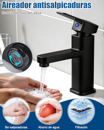 Mezcladora para lavabo económica 27 mezcladora para lavabo economica marca LSHSXPX (3)