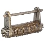 Cadenas de valise - notre cadenas a une forme unique, une finition exquise, aucune décoloration ni rouille, cadenas à bagages pour valises