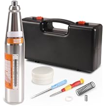 CTH-80 Concrete Rebound Hammer Tester | Digital Concrete Strength Test Kit 10-70MPa 1450-10150psi | Mechanical Resiliometer with Calibration Tool & Case