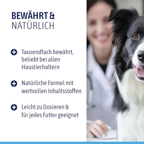 AniSupply Wurmkraut Liquid Tropfen flüssig 50ml – für Hunde & Katzen, mit echtem Wurmkraut (Artemisia Absinthium) in rezepturbasierter Pflanzenformel, geeignet für alle Haustiere