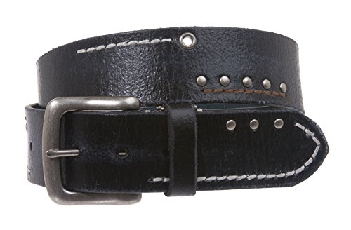 Ceinture pour homme noir en taille XX 43/45 idéale au bureau