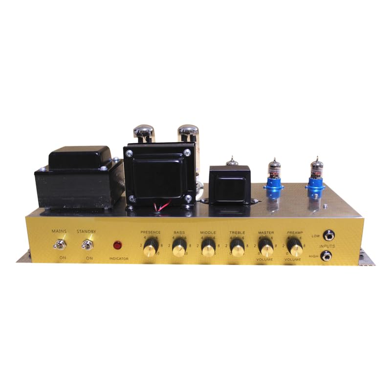 Custom 50-Watt British Style JCM-800 2204HW Handwired Amplifier with Master Volume, JUST Working Chassis