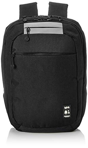 Mochila de plástico reciclado negra 101 Lefrik