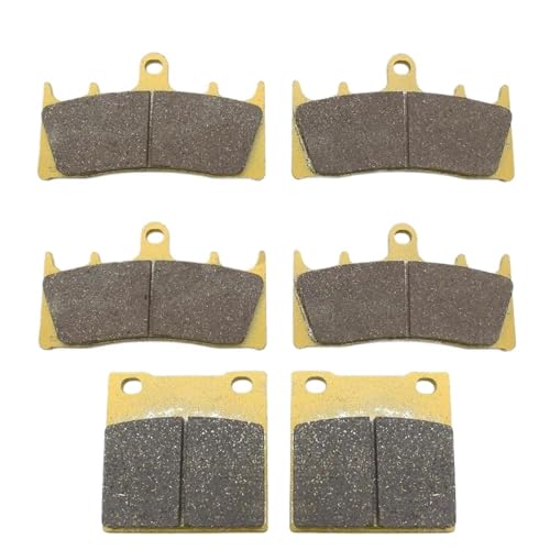 Plaquettes de frein moto organiques silencieuses pour kit avant arrière Suzuki