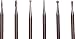 Detailers Wax Bur Kit, 6 Piece Set | BUR-906.00