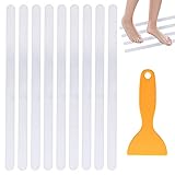 Supkiir Bathtub Non Slip Stickers, 24 PCS Anti Slip Adhesive Shower Treads with Scraper for Bath,...