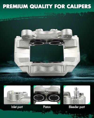 Image of SCITOO - Front Disc Brake Calipers Assembly For Lexus,For Toyota | Models - For Land Cruiser 1993 1994 1995 1996 1997,For LX450 1996 1997 191653 191654