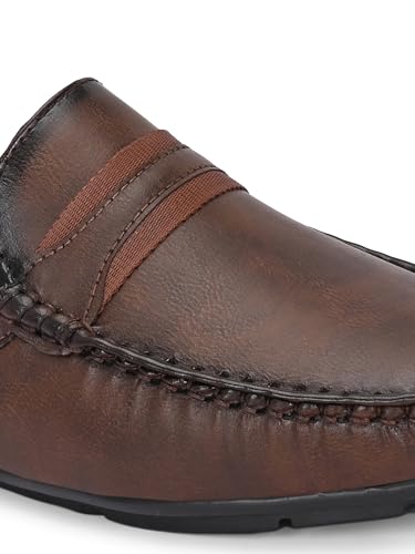 Image of Server Loafers for Men Casual Shoes | Slip-on Closure | Stylish Slip on Cut Shoe | Perfect Business Casual |Back Open Shoe | Men's Loafer Shoe