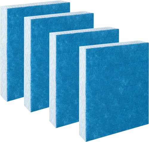 4 Pack Humidifer Filter for Honeywell HFT600 Filter T,HEV615 and HEV620 Humidifier,Compatible with Part # HFT600 Filter (4pack-Blue) by TUOWS - Used condition - CA$29.44