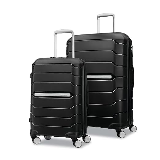 What is the largest luggage allowed by the airlines Samsonite Freeform Hardside Luggage Set