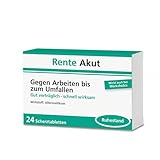 Witzige Scherzpillen als Geschenkidee | Lustige 'Medikamente' für Geburtstag, Rente, Idioten, Stress & mehr | Spaß-Geschenk für Freunde & Kollegen (22g) (Rente Akut)