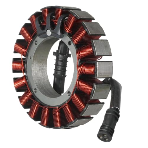 Bobina del estator de motocicleta compatible con FLHR FLHPE FLHP FLHPEI FLHRC FLHRS 103 Road King Custom Generador Encendido