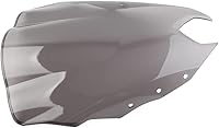 Vista 3 de GZYF Parabrisas de motocicleta Deflector de viento ABS plástico 1 unidad para Yamaha FZ-6R 2009 2010 2011 2012 2013 2014 2015, gris