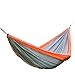 Produktbild Jun7L Camping Hammock Ultra leichte, tragbare Swing Beds Breath Parachute Nylon for Reisen Backpacking Camping Jagd Reise Camping Hängematte (Color : Grey orange, Size : 290x200cm)