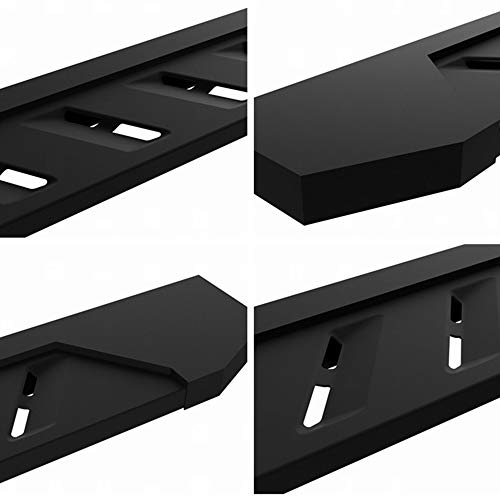 Estribos texturizados 7 pulg negro para Silverado/Sierra miniatura 4