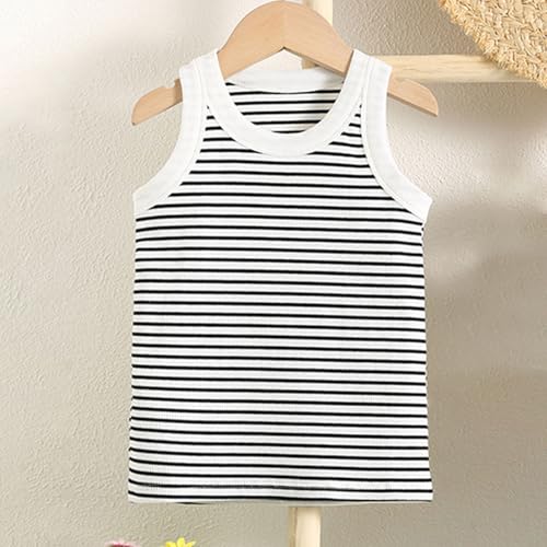 Cotton Tank Tops for Girls Boys Fashion Toddler Kids Comfort Soft Summer Sleeveless T-Shirt Breathable Comfort Tees2