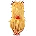 SUNXXCOS High Temperature Fiber Men and women For male Party Halloween Kimetsu no Yaiba short cosplay wigs synthetic (Rengoku Kyoujurou)