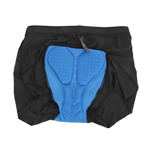 Shorts de Bicicleta de Alta Elasticidade, Resistente Ao Desgaste, Malha Borboleta, Respirável, Roupa