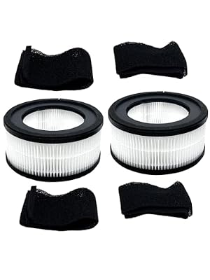 Oxyvera 2-Pack Replacement Filters Compatible with TruSens Z-1000 Air Purifier | Model AFH-Z1000-01 | 360° HEPA-Style Filter with Activated Carbon for Dust, Pollen, Pet Dander, Smoke Odors