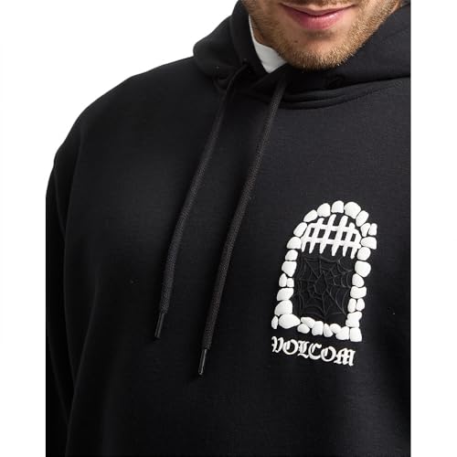 Volcom Noder Hoodie M sweat capuche homme vêtement skate noir m - 5
