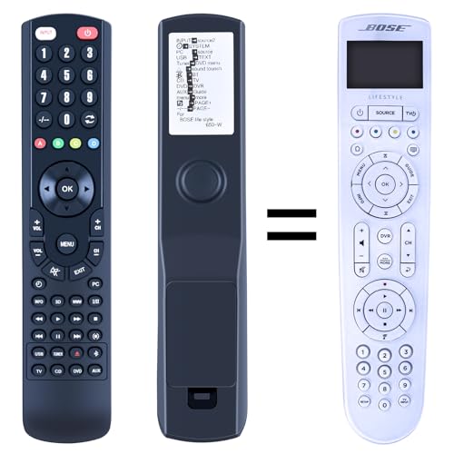 Télécommande Bose Lifestyle 650 600 compatible avec media center 743877-0010