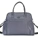 Lily & Drew Carry On Weekender Overnight Travel Shoulder Bag for 15.6 Inch Laptop Computers for Women (Grey V2)