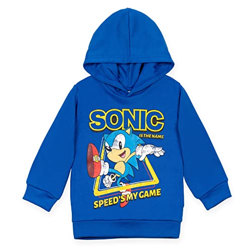 SEGA Sonic the Hedgehog Tails Knuckles Hoodie Toddler to Big Kid