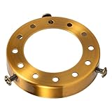 Anneau de fixation métallique pour abat-jour : cet anneau de fixation est idéal pour les bricoleurs qui souhaitent créer leurs propres luminaires et modèles uniques. réducteur d'abat-jour