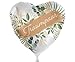 Eleganter Folienballon Traumpaar Hochzeit Luftballon Made in EU Ballon Verlobung Valentine Hochzeitsdeko Ballon Trauung Geschenk Brautpaar Fotoshooting