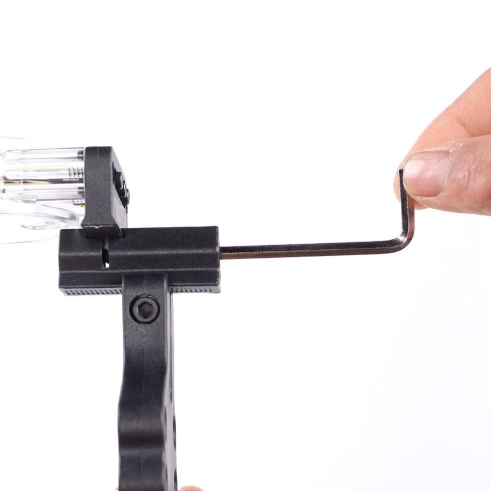 MiOYOOW Mirino ad arco composto micro regolabile 3 pin per caccia