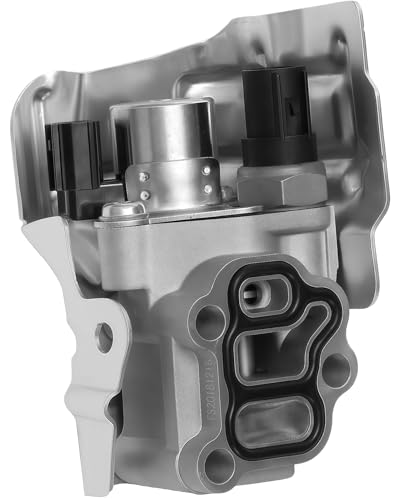 VTEC Solenoid Spool Valve Assembly with Oil Pressure Switch and Gasket | for Honda Accord CRV CR-V Civic Si Element Acura RSX L4 2.4L | Replace# 15810-RAA-A03 15810-PNE-G01 15810-PPA-A01 15810-RAA-A01