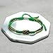 HARACRAFT Brazil Infinity String Bracelet, Brazilian Proud, Forever Country Flag Color Tibetan Bracelet, Surfer Wrap Bracelet for Men, Women, Forever Friendship, Lucky and Protection (Brazil)