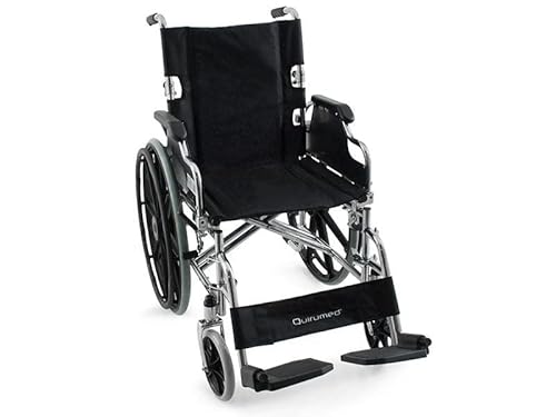Faltbarer Rollstuhl aus verchromtem Stahl PRO Cover