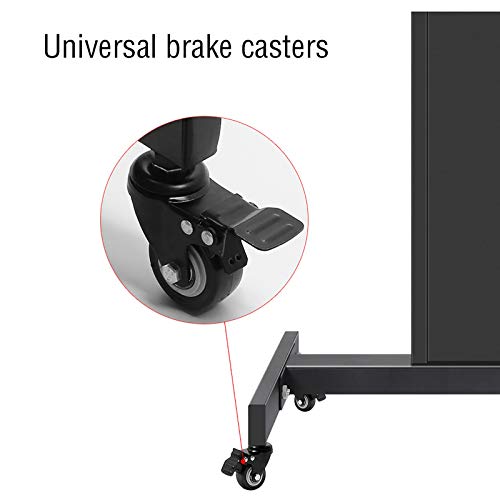 Soporte móvil para TV de 23-55 pulgadas con ruedas y rotación 360° miniatura 6