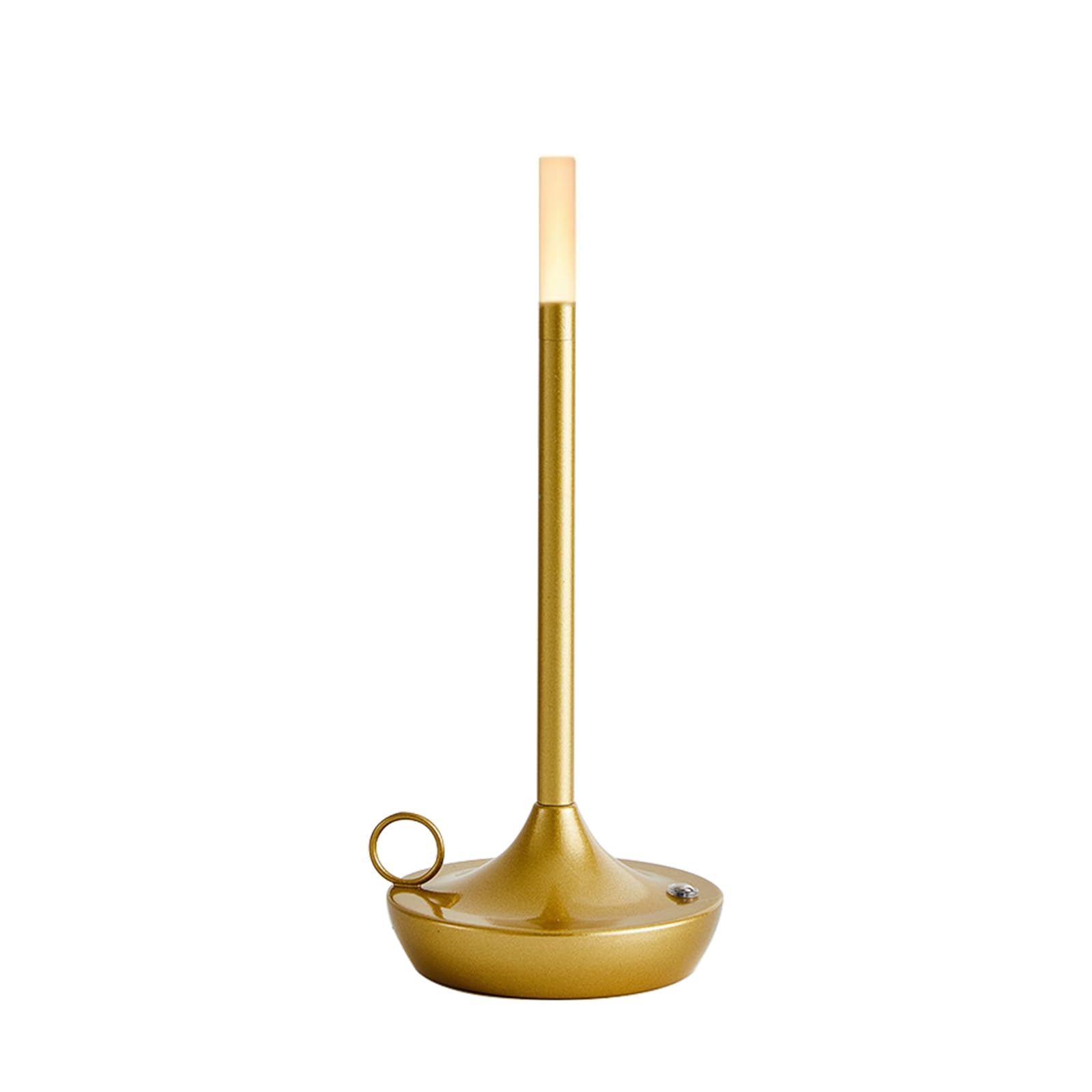 BEMMY Luminária de Mesa, Luz Branca Quente Recarregável USB, Luminária Abajur Mesa Led