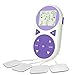 TENS Unit+EMS Muscle Stimulator+ Pulse Massager 3-in-1 Combination, Ulaif 2018 New Designed, 36 Modes for Pain Relief & Muscle Strength, 2-4 Channels Output,8 Long Life Pads