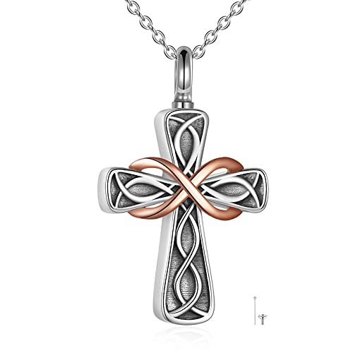 SHEAISRS Celtic Knot Urn Necklace