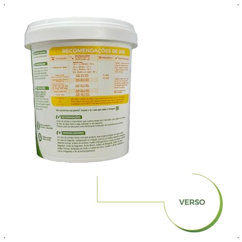 Forth Frutas, Fertilizante, Adubo para Plantas Frutíferas, Nutritivo, Micronutrientes, NPK, Balde, 4