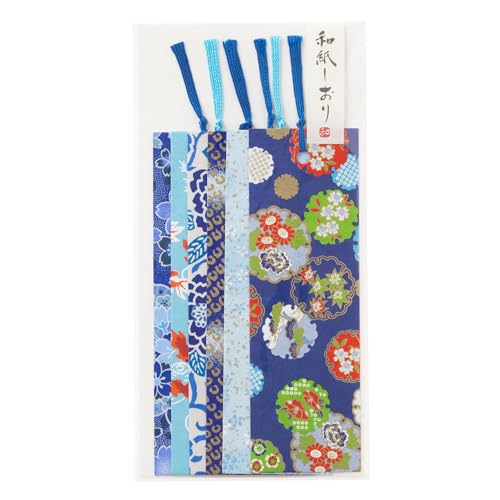 Amazon | 【Amazon.co.jp 限定】和紙かわ澄 友禅和紙 型染め しおり