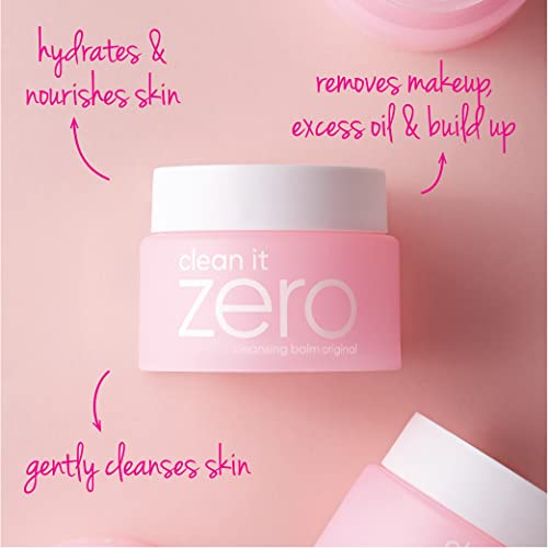 Banila Co Clean It Zero Original Cleansing Balm Makeup Remover, Balm To Oil, Double Cleanse, Face Wash #TOP1