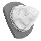 EXQUIMEUBLE 4個吸塵器用交換ダスターカバーパッド 軽量グレー 洗える耐久設計