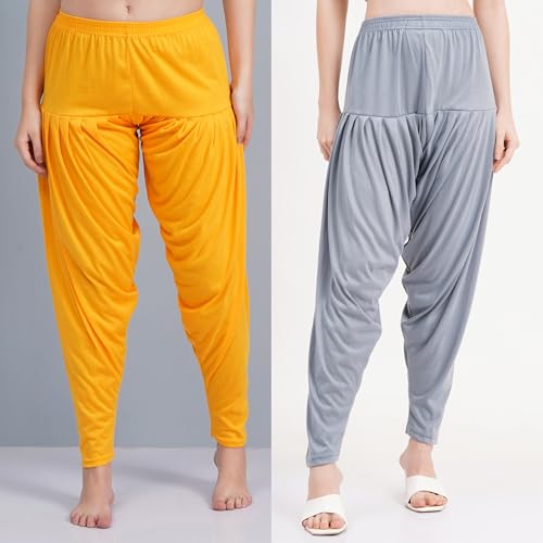 Image of Buy That Trendz Patiala Salwar for Women Relaxed Fit Viscose Patiyala Salwar Harem Bottom Pants