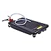 Goplus Portable Oil Drain Pan with Pump 17 Gallon Low Profile Oil Change Pan for Truck Car with 8' Hose, Black