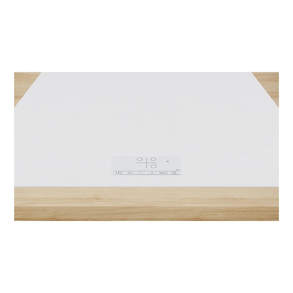 Bosch - Piano cottura a induzione, 60 cm, Serie 4, Funzione Sprint, Bianco, PID612BB1E