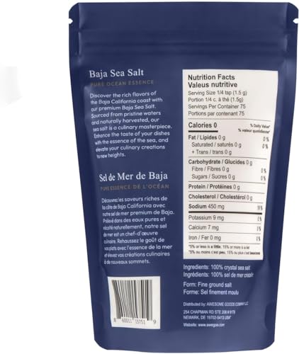 Sal de Mar Baja SaltCraft Cristales Gruesos 4 oz miniatura 2
