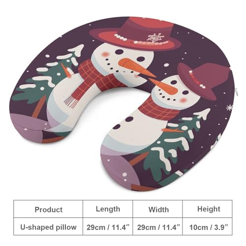 Almohada de viaje espuma viscoelástica 30 cm tamaño único miniatura 2