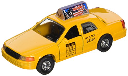 Taxi New York City amarillo escala 1:43 miniatura 1