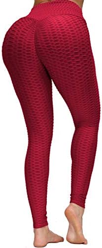 High Waist Yoga Pants for Women Tummy Control Slimming Leggings Workout Running Butt Lifting Tight